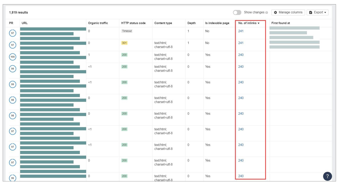 SEO Internal links - 1